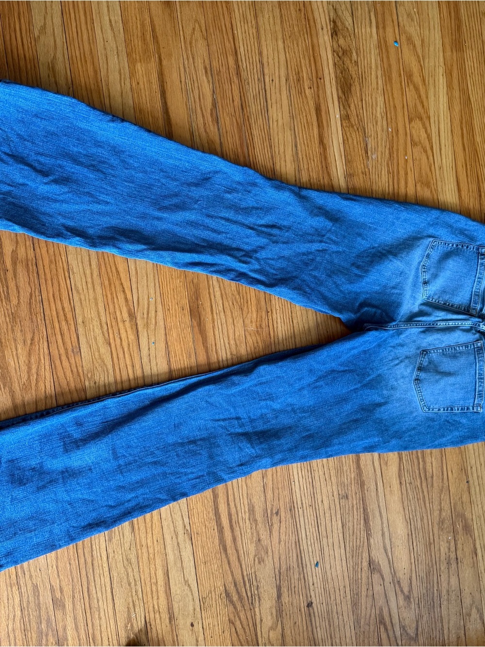Torrid Mid Blue High-Rise Flare Jeans- size 18xlt - Picture 7 of 8